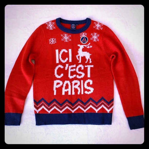 Paris Saint Germain Psg Ugly Sweater 